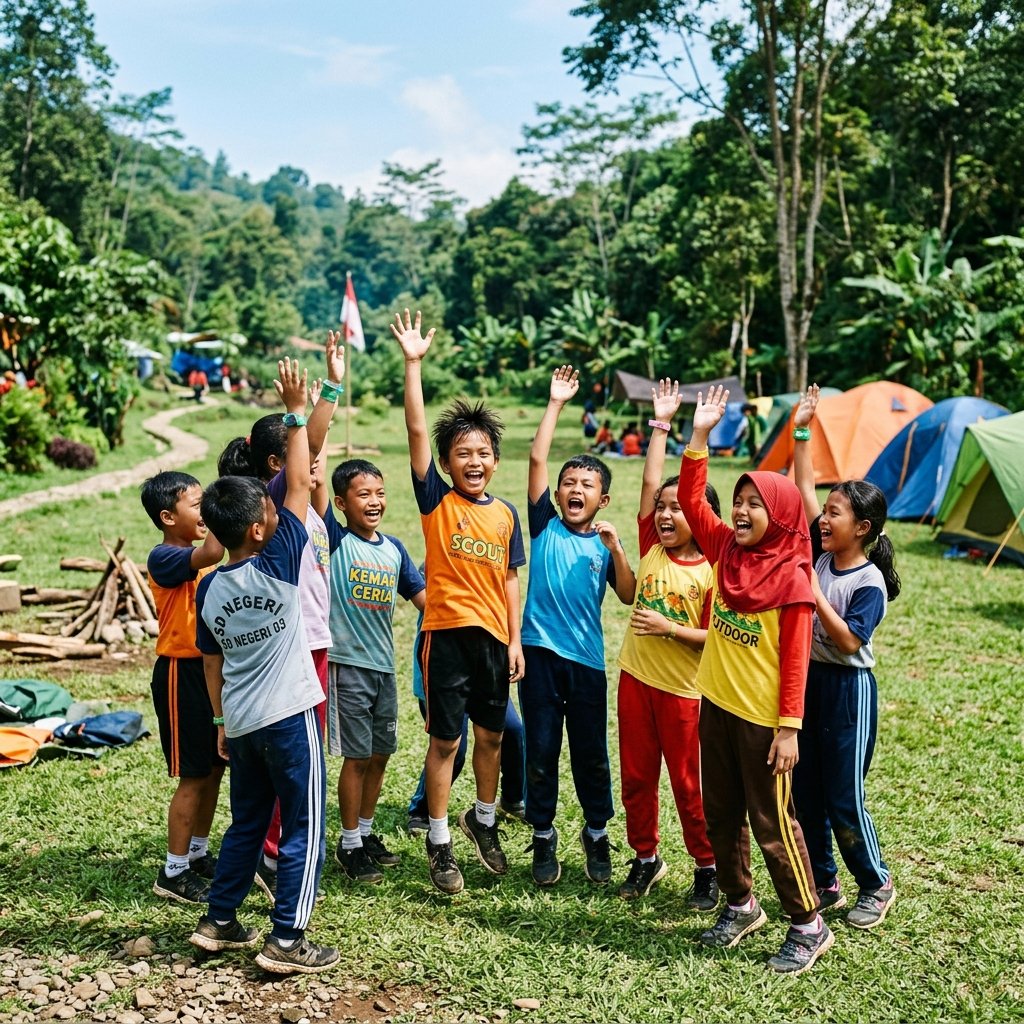 Kegiatan Outbound SDIT MTA Sukoharjo 2026 - Foto 3